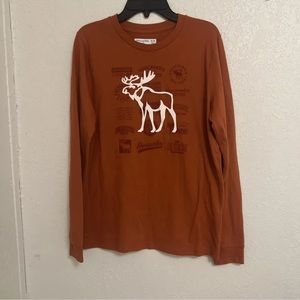 Abercrombie Kids Boys Fall Long Sleeve Shirt Size 15/16
